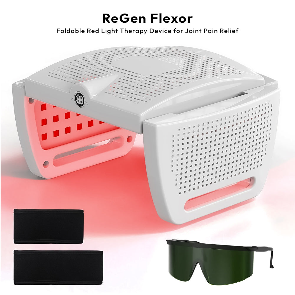 RAYTONE ReGen FLEXOR – Foldable Red Light Therapy Device for Joint Pain Relief