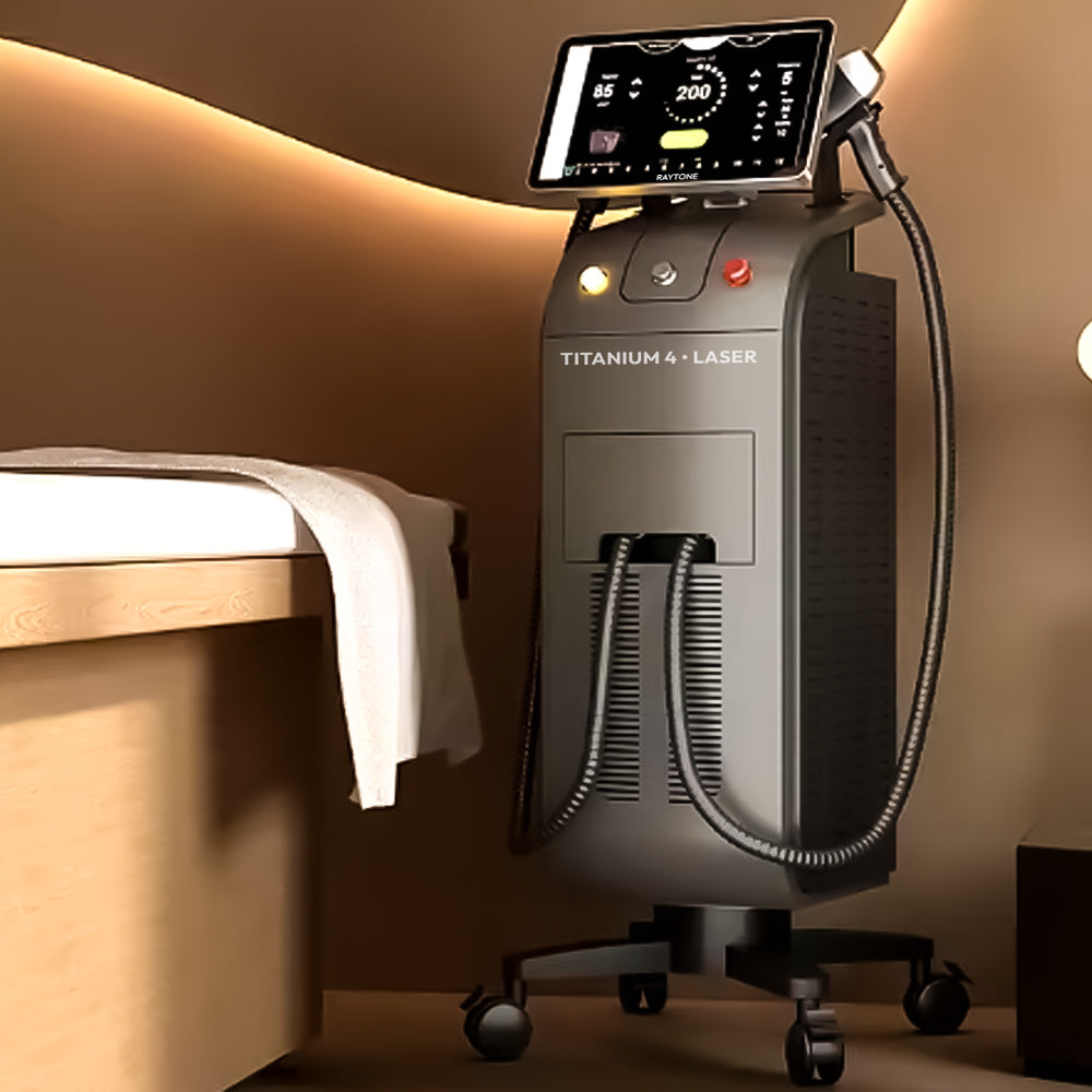 RAYTONE TITANIUM 4 Diode Laser + IPL + ND YAG +RF System