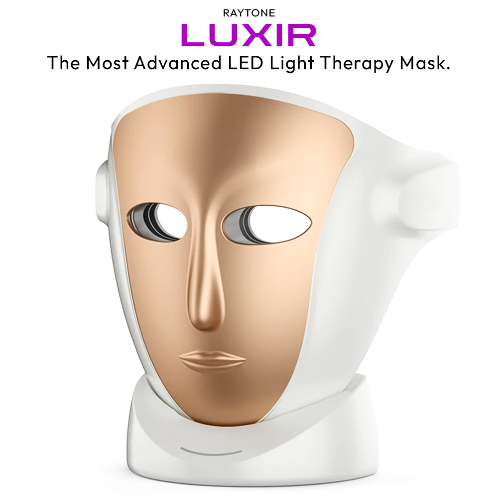 RAYTONE ReGen LUXIR LED Light Therapy Mask – 3-Color PDT Skin Rejuvenation