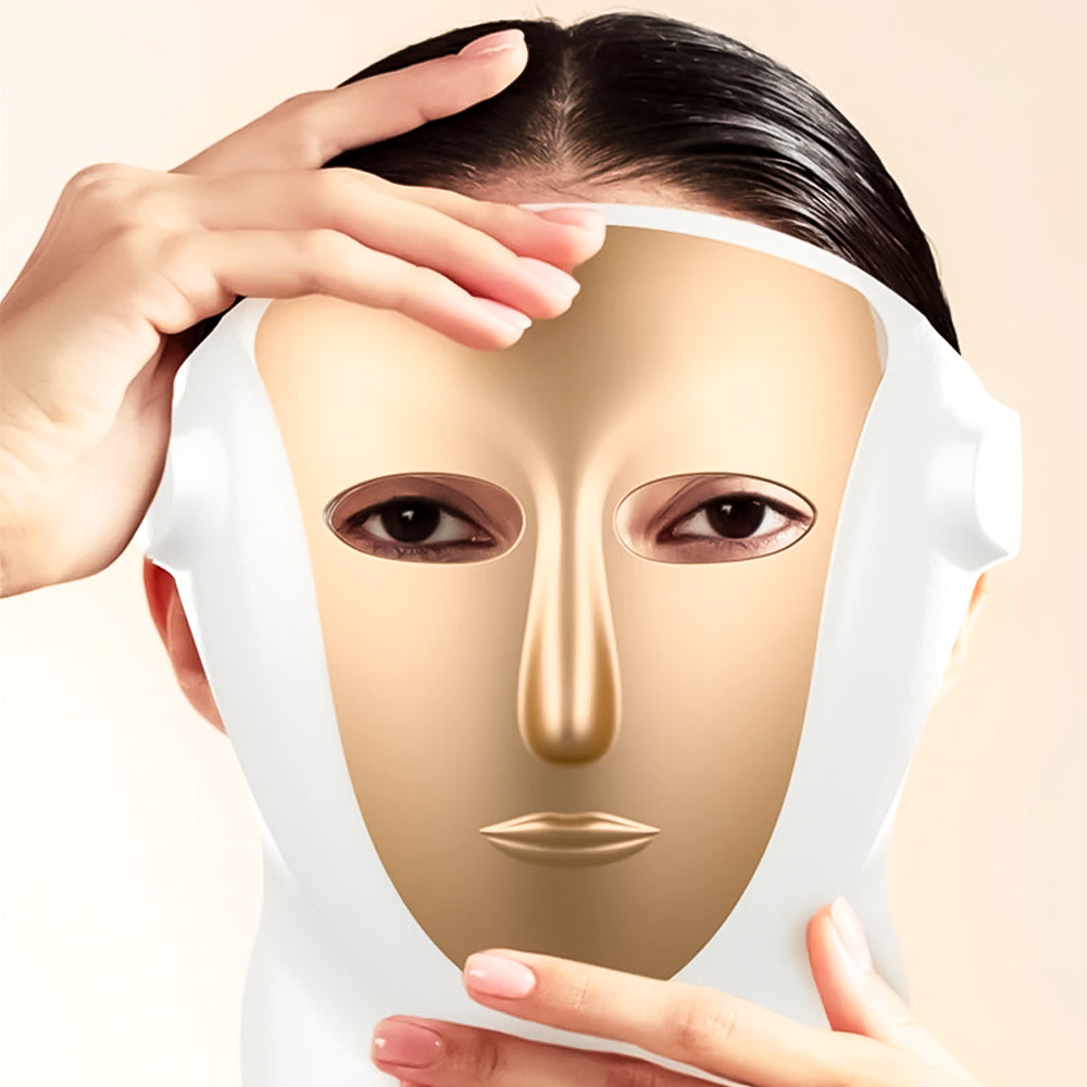 RAYTONE ReGen LUXIR LED Light Therapy Mask – 3-Color PDT Skin Rejuvenation