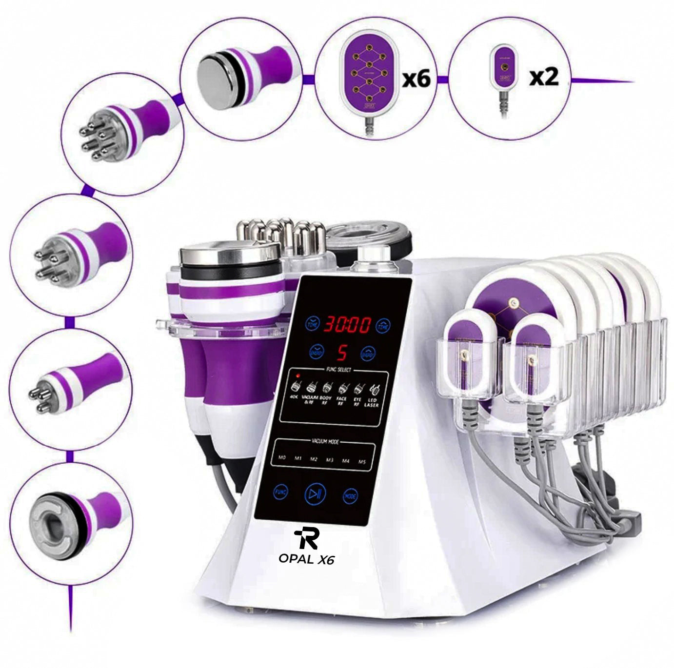 RAYTONE OPAL X6 - Lipo Body Sculpting System Ultrasonic Cavitation Machine