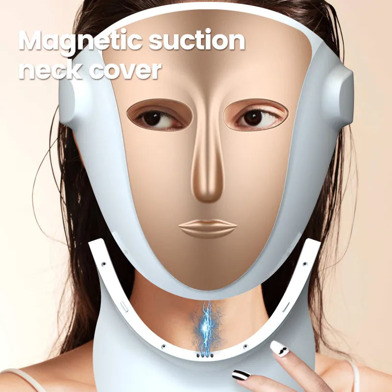RAYTONE ReGen LUXIR LED Light Therapy Mask – 3-Color PDT Skin Rejuvenation