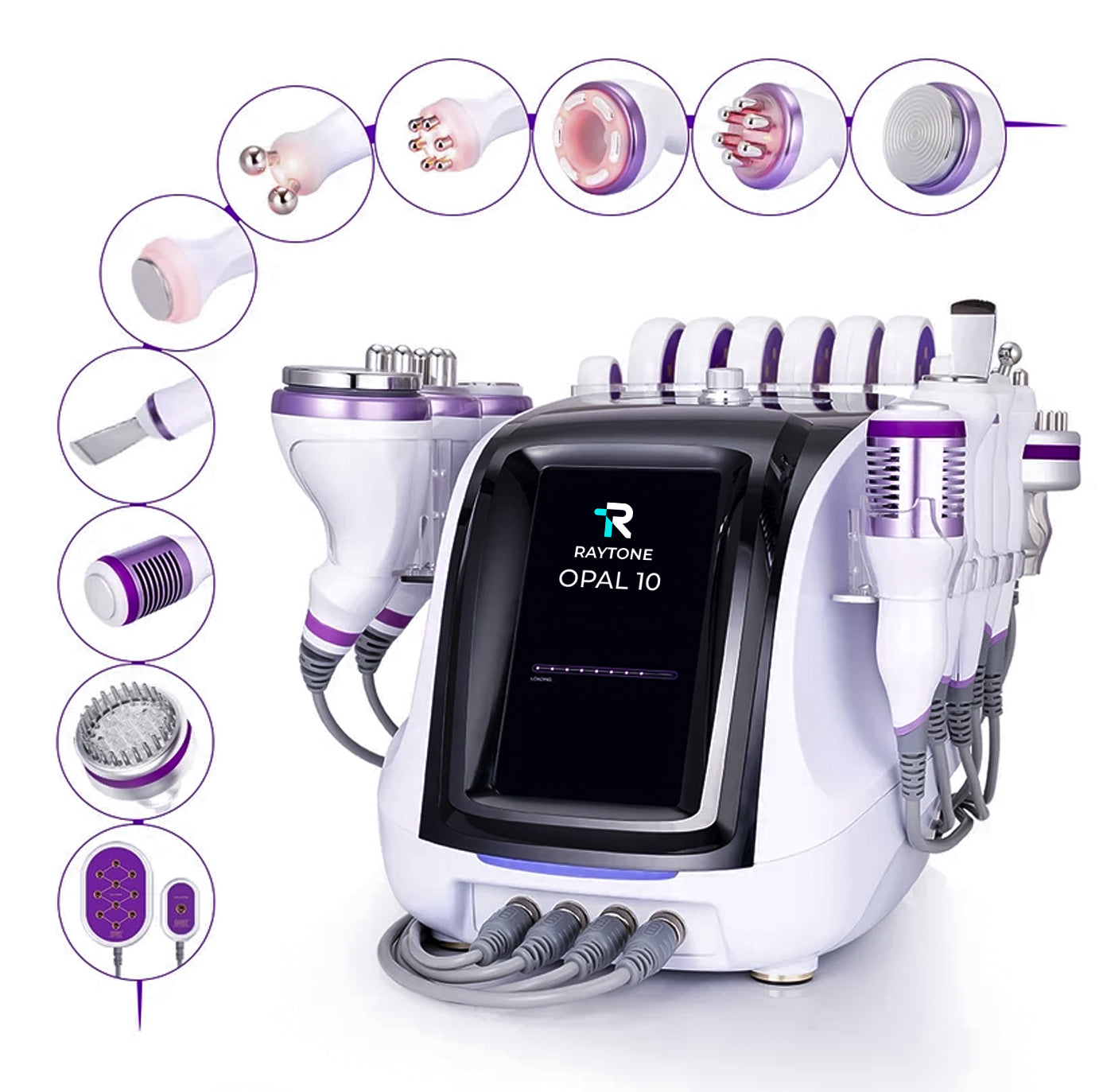 RAYTONE OPAL 10 – Professional 10-in-1 40KHZ Ultrasonic Cavitation Body Contouring System