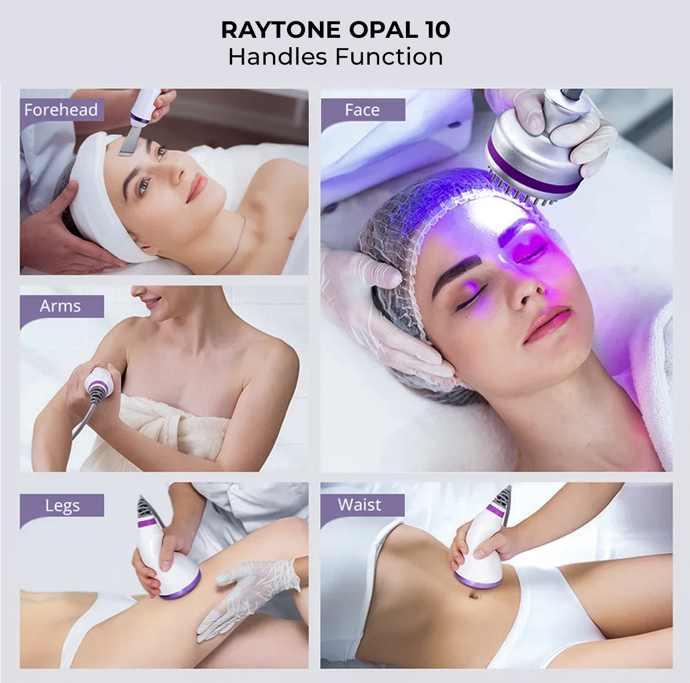 RAYTONE OPAL 10 – Professional 10-in-1 40KHZ Ultrasonic Cavitation Body Contouring System