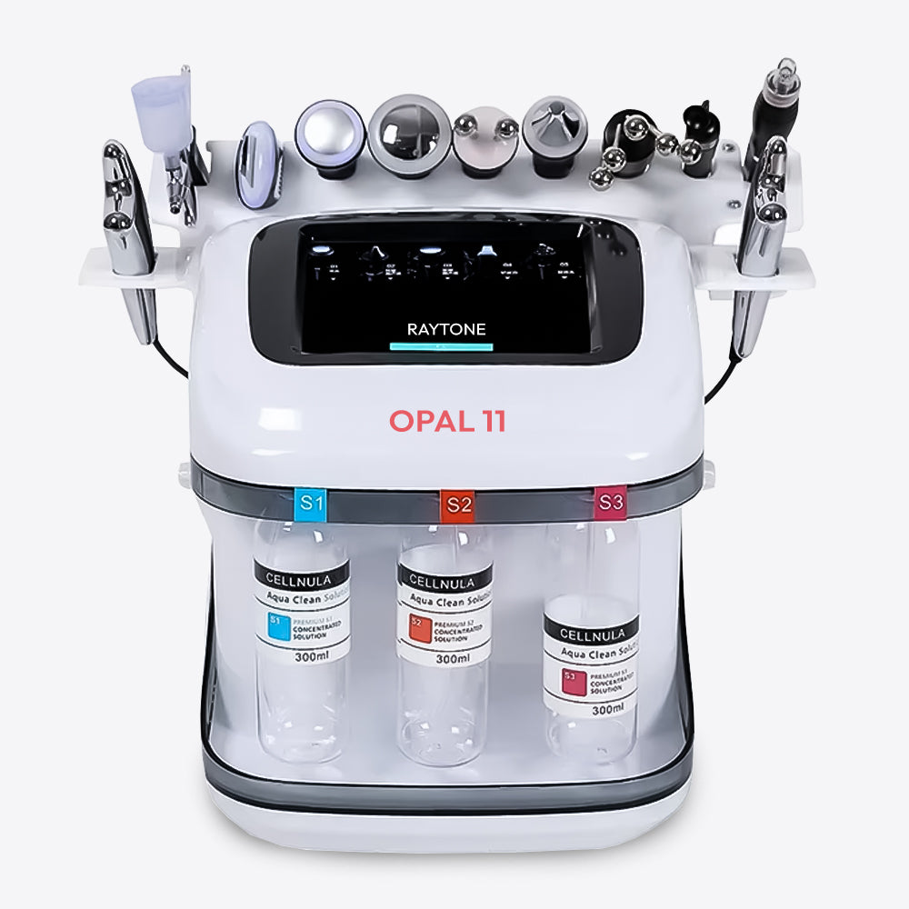  RAYTONE OPAL 11 Facial Water Hydro Dermabrasion System with PDT LED Mask 
