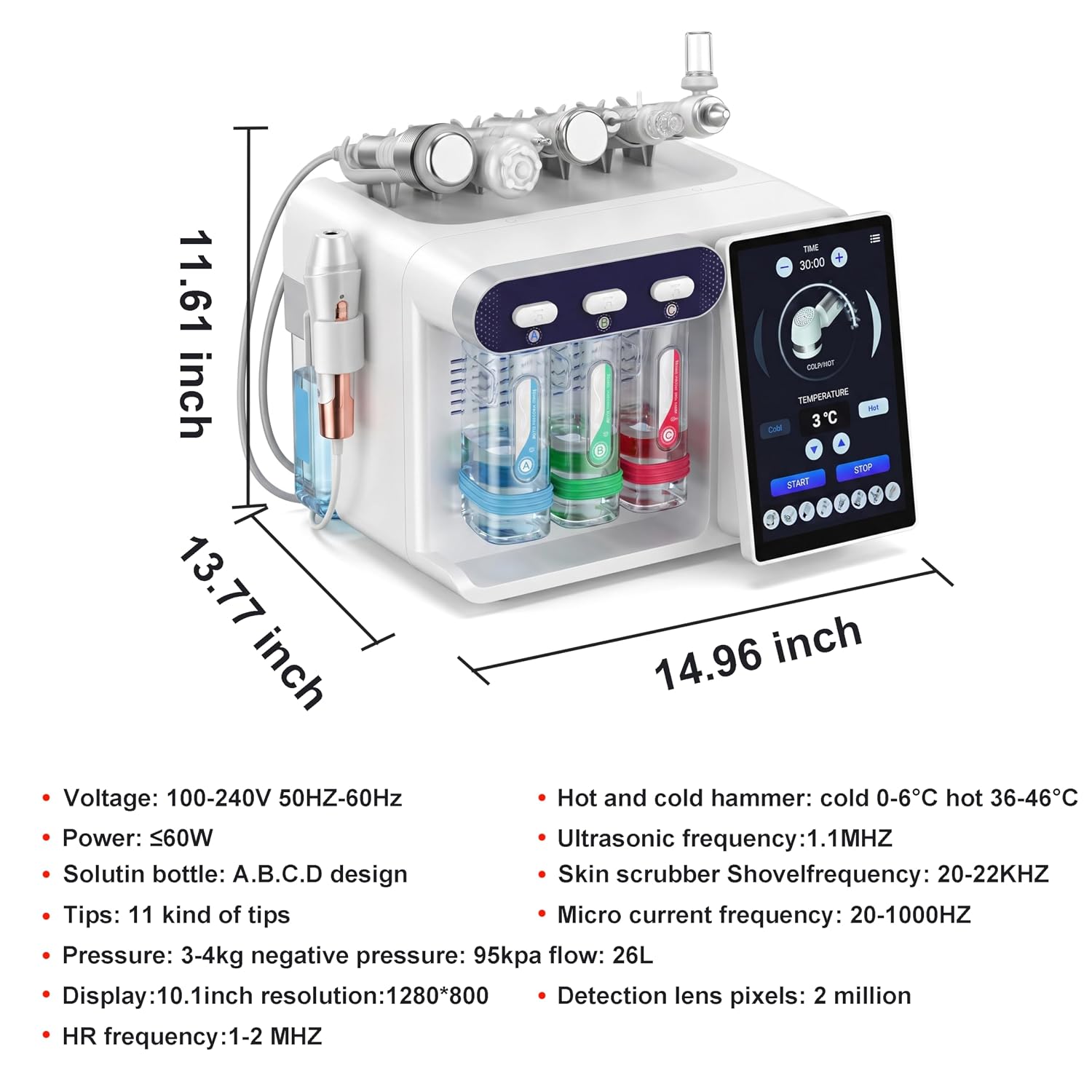 RAYTONE ULTRA • Máquina láser de CO2 fraccionado ultrapulsado