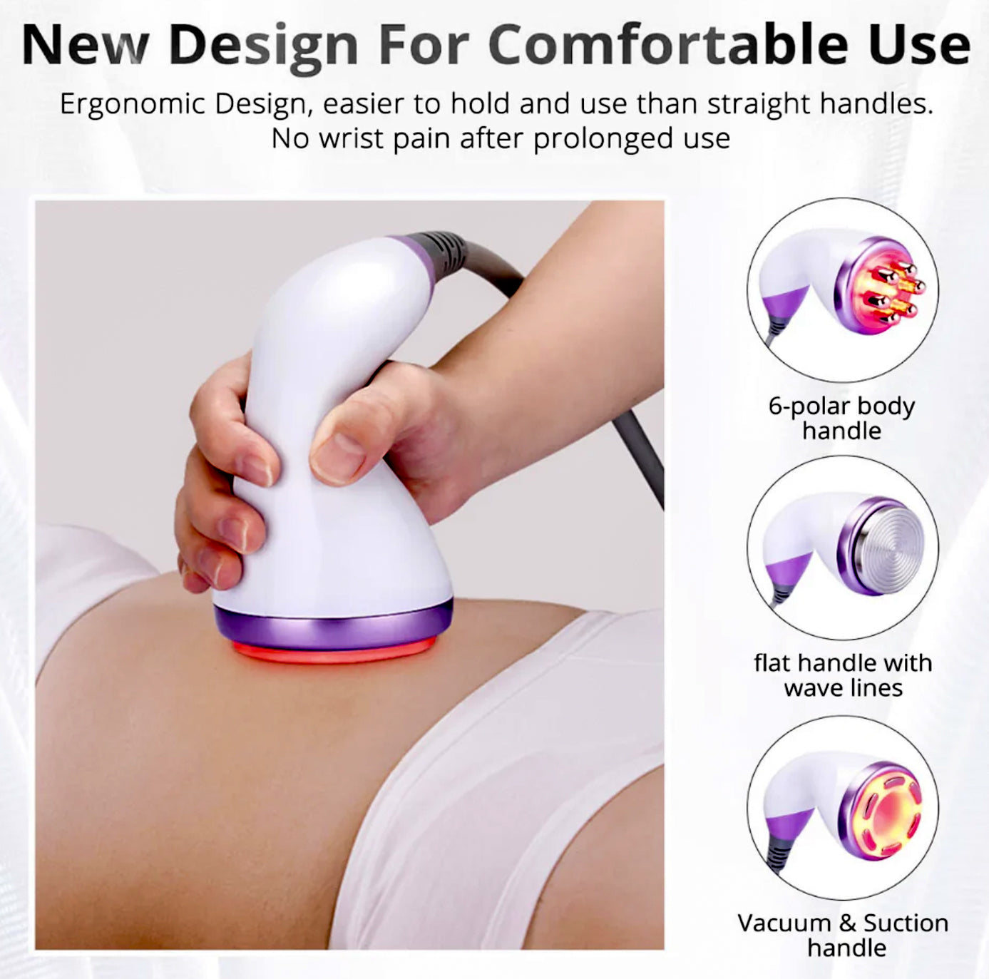 RAYTONE OPAL 9 MAX - Professional 9 In 1 - 40KHZ Cavitation Ultrasonic Body Contouring System