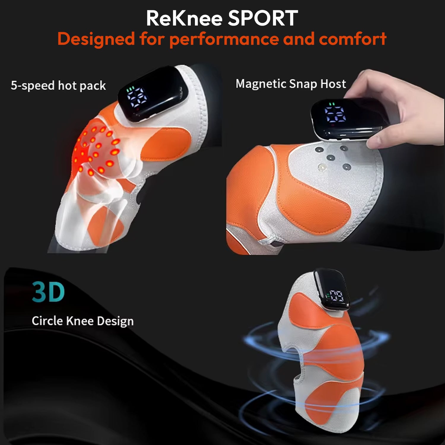 RAYTONE ReKnee SPORT – Advanced Red Light Knee Therapy Pad