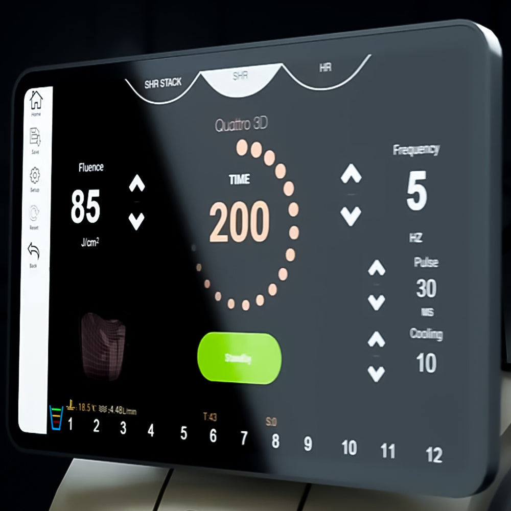 RAYTONE TITANIUM 4 Diode Laser + IPL + ND YAG +RF System