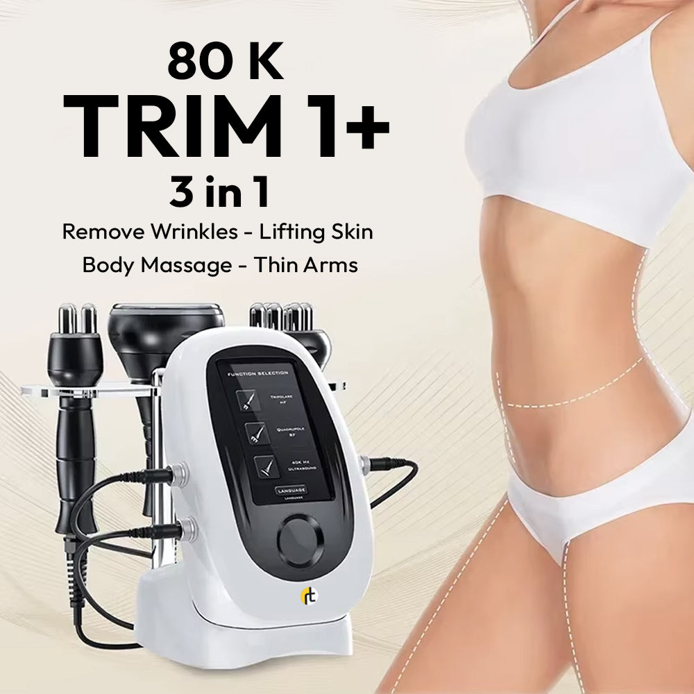  RAYTONE TRIM 1+ – 80KHZ Cavitation Slimming & Anti-Wrinkle Device