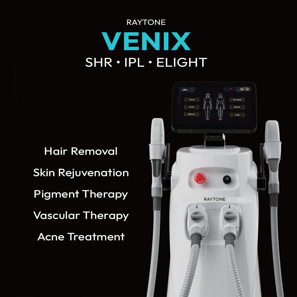 RAYTONE VENIX – SHR IPL ELIGHT Therapy Professional Workstation